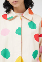 Load image into Gallery viewer, Polka Dots Midi Trench Coat

