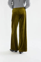 Load image into Gallery viewer, Compania Fantastica Green Velvet Trousers
