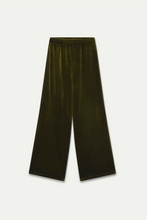 Load image into Gallery viewer, Compania Fantastica Green Velvet Trousers
