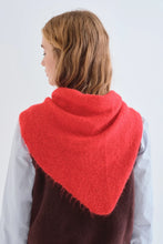 Load image into Gallery viewer, Compania Fantastica Red Triangular Bandana
