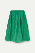 Load image into Gallery viewer, Compania Fantastica Green Circle Print Skirt
