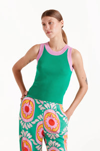 Compania Fantastica Knitted Top Green
