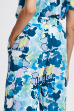 Load image into Gallery viewer, Byoung Joella Crop Trousers Blue Watercolour Mix
