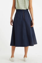 Load image into Gallery viewer, Francoise Poplin Midi Skirt
