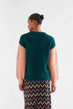 Load image into Gallery viewer, Compania Fantastica Green And Coral Jumper

