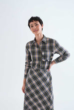 Load image into Gallery viewer, Compania Fantastica Green Checkered Shirt
