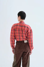 Load image into Gallery viewer, Compania Fantastica Cotton Pink Plaid Shirt
