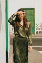 Load image into Gallery viewer, Traffic People Anything Goes Gracie Skirt Green
