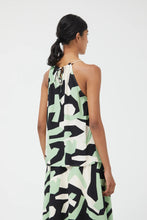 Load image into Gallery viewer, Structured Geometric Print Halter Top
