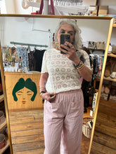 Load image into Gallery viewer, Ichi Ihlyrina Lace Blouse Cream
