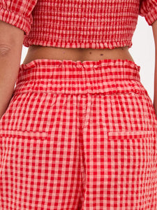 Fika Ria Gingham Culottes