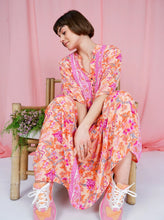 Load image into Gallery viewer, BC Luna Boho Maxi Dress Peach Pink
