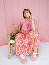 Load image into Gallery viewer, BC Luna Boho Maxi Dress Peach Pink
