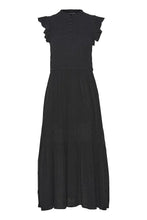 Load image into Gallery viewer, Byoung Byfelice Smock Dress Black
