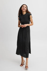 Byoung Byfelice Smock Dress Black