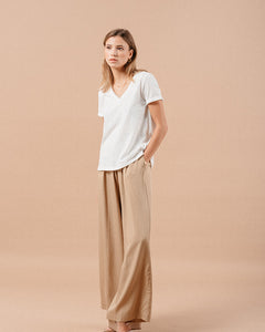 Mathilde Tencel Trousers Camel