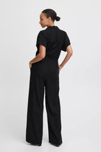 Load image into Gallery viewer, Byoung Byfalakka Linen Jumpsuit Black
