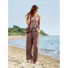Load image into Gallery viewer, Marta Du Chateau Dame Linen Mix Trousers
