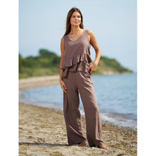 Load image into Gallery viewer, Marta Du Chateau Dame Linen Mix Trousers
