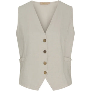 Marta Du Chateau Katarine Waistcoat Sabbia