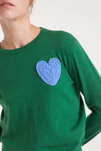 Load image into Gallery viewer, Compania Fantastica Heart Embroidered Jumper
