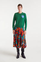 Load image into Gallery viewer, Compania Fantastica Heart Embroidered Jumper
