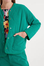 Load image into Gallery viewer, Compania Fantastica Green Corduroy Jacket
