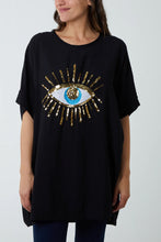 Load image into Gallery viewer, Sequin Evil Eye Top
