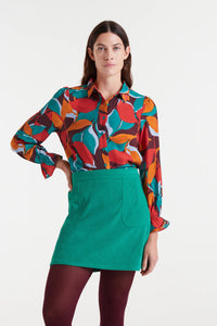 Compania Fantastica Pontianak Print Crepe Shirt
