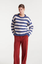 Load image into Gallery viewer, Compania Fantastica Blue Stripe Jumper
