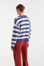 Load image into Gallery viewer, Compania Fantastica Blue Stripe Jumper

