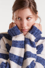 Load image into Gallery viewer, Compania Fantastica Blue Stripe Jumper
