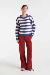 Compania Fantastica Blue Stripe Jumper
