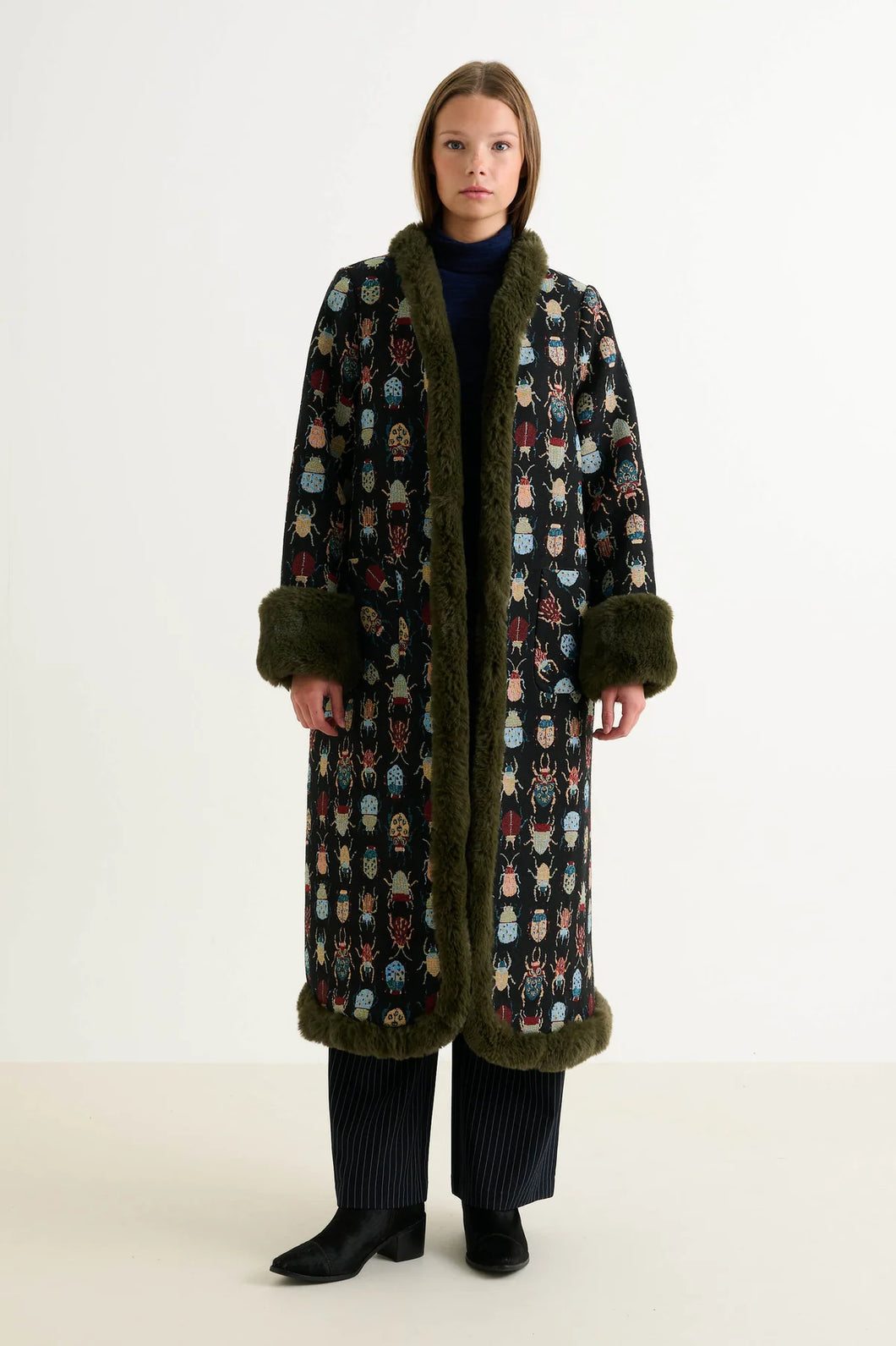 Louche Beetlejuice Jacquard Coat