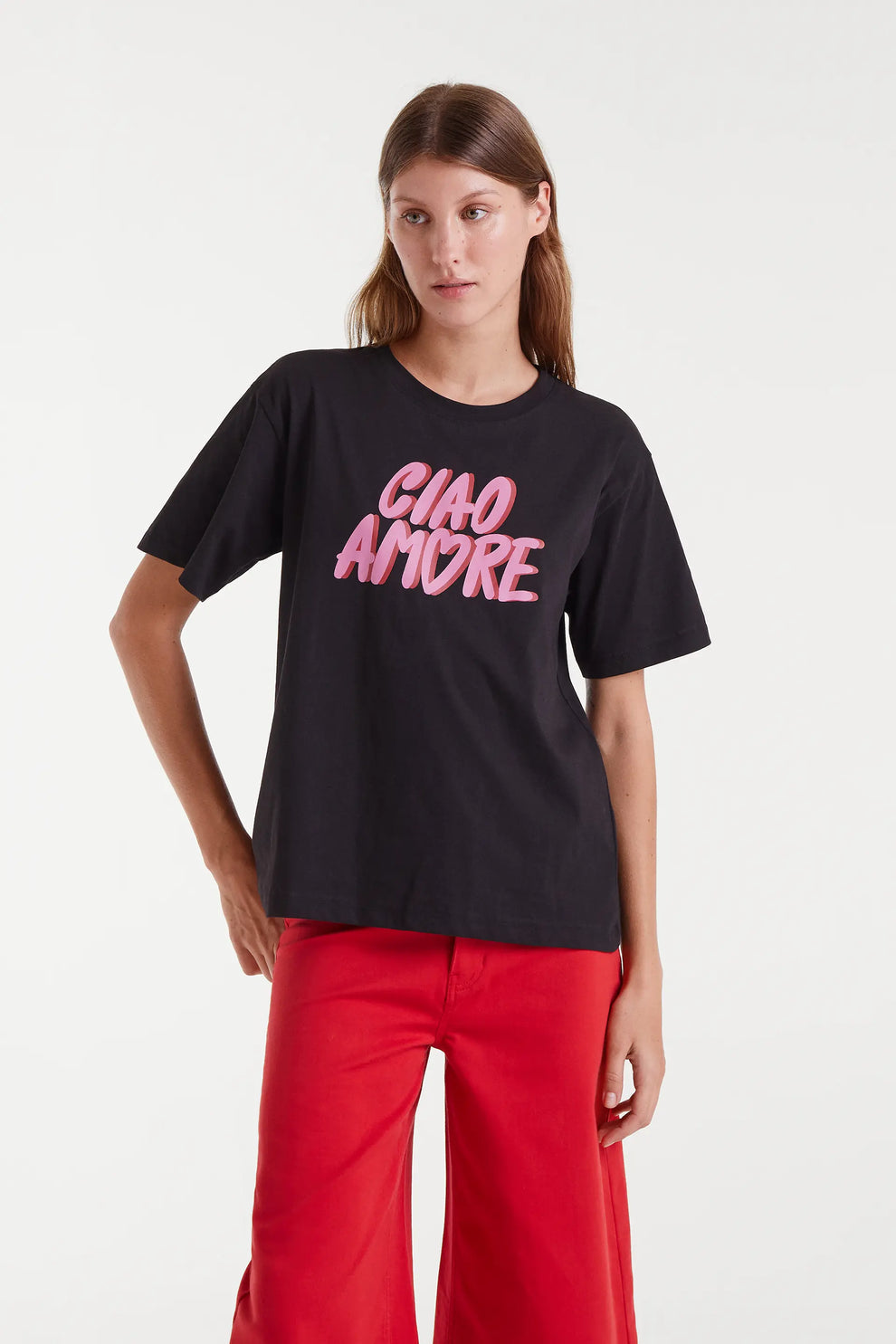 Compania Fantastica Ciao Amore Cotton T-Shirt