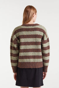 Compania Fantastica Brown And Green Jumper