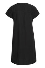 Load image into Gallery viewer, Byoung Byfalakka V Neck Dress Black
