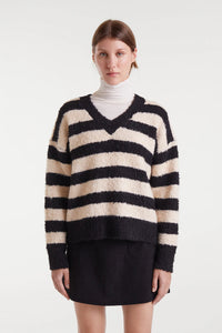 Compania Fantastica Black And White Jumper