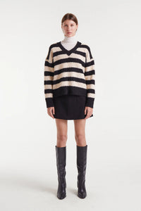 Compania Fantastica Black And White Jumper