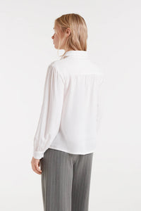 Compania Fantastica Strawberry Embroidery White Shirt
