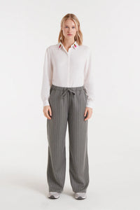 Compania Fantastica Strawberry Embroidery White Shirt