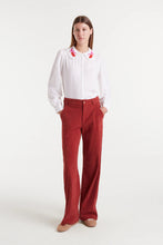 Load image into Gallery viewer, Compania Fantastica Tulip Embroidery Shirt
