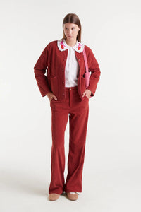 Compania Fantastica Tulip Embroidery Shirt