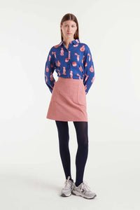 Compania Fantastica Cats Porcelain Print Shirt