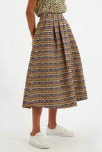 Load image into Gallery viewer, Pasadena Mexico  Jacquard Midi Skirt
