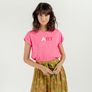 Art Love ART T-Shirt Pink