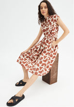 Load image into Gallery viewer, Compania Fantastica Geometric Print Midi Dress

