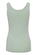 Load image into Gallery viewer, Byoung Pamila Vest Top Frosty Green Melange

