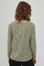 Load image into Gallery viewer, Ichi Ihvera Long Sleeve Blouse Weeping Willow
