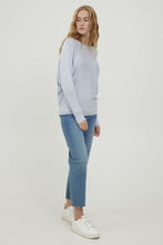 Load image into Gallery viewer, Byoung Bypimba Batwing Fine Knit Jumper Blue
